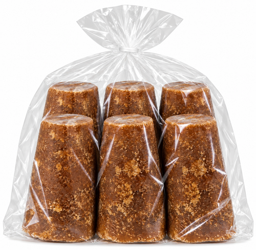 (6 PACK) Piloncillo Panela Mexican Cane Sugar Imported from Mexico Authentic Traditional Sweetener 8oz each IMPORTED FROM MEXICO