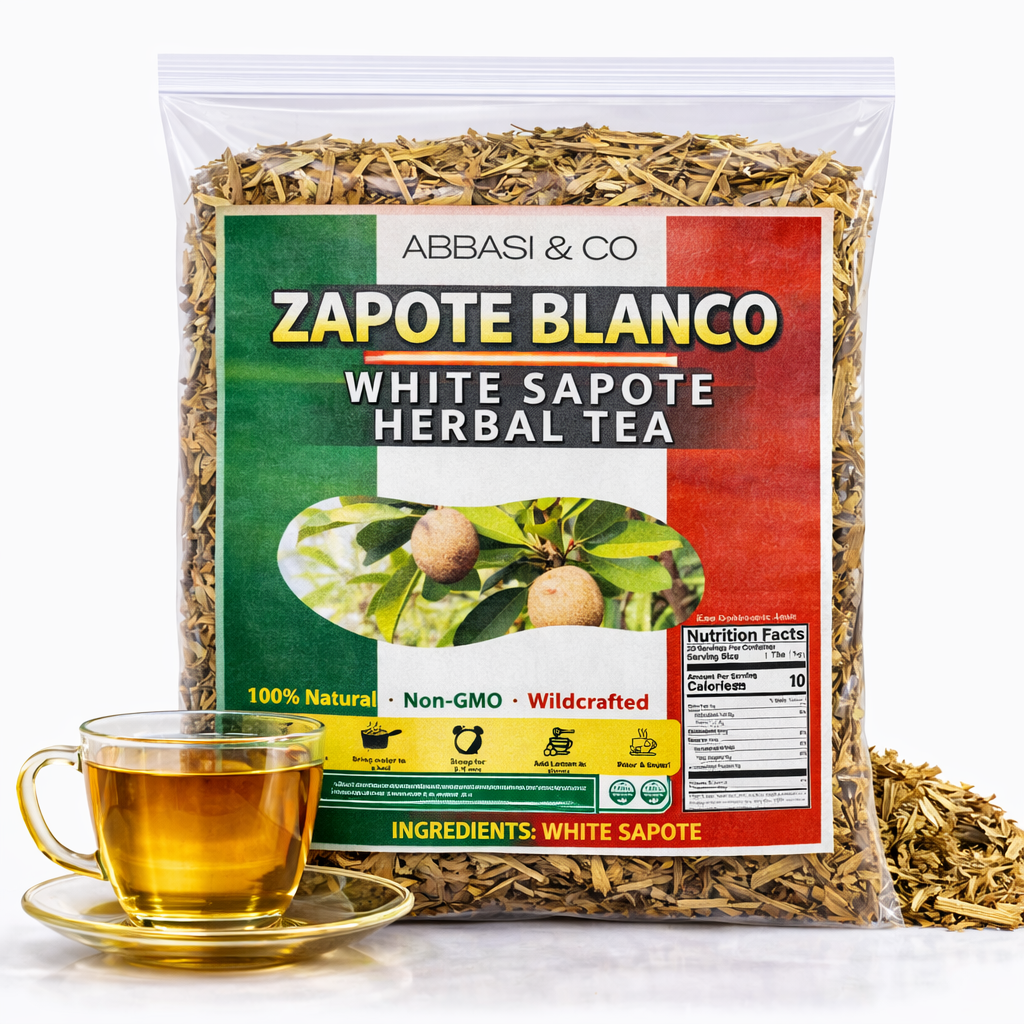 5oz Zapote Blanco Leaf Herbal Tea (Hojas de Zapote Blanco) – Premium Loose Leaf Botanical Infusion –  Traditional Mexican Herb – Wildcrafted, 100% Natural, Vegan, Non-GMO, Caffeine-Free