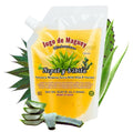 Maguey Juice Nopal Y Sabila - Jugo De Maguey Michoacano Extract 400ML | All Natural, 100% Juice | Jugo de Maguey de Michoacan, Sabor Natural El Original +Aloe Vera + Nopal - Natural Flavor - With Aloe and Nopal (Cactus)