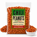 Premium Chili Peanuts (Cacahuate Enchilado) – Crunchy Spicy Botana Snack Roasted Peanuts with Chili Powder - Authentic Mexican Style - IMPORTED FROM MEXICO