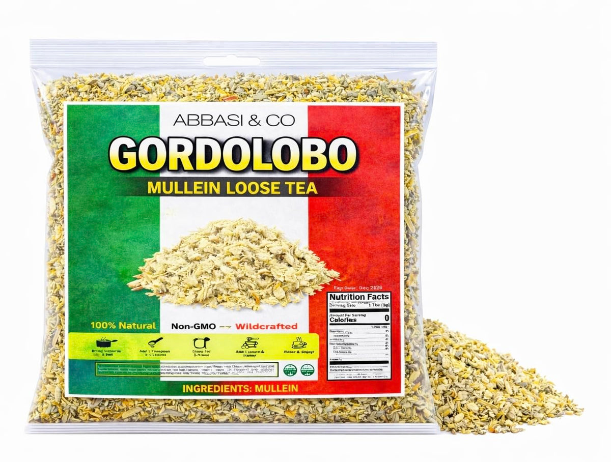 5oz Mexican Mullein Flowers & Petals Tea Verbascum Thapsus - Gordolobo Herbal Tea Yellow Petals | 100% Natural Loose Leaf Tea | IMPORTED FROM MEXICO