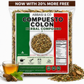 COLON CLEANSE TEA – Detox Tea for Constipation –&nbsp;Colon, para limpiar el intestino - stomach ulcers Happy Intestine Tea for Digestion, Gas &amp; Bloating – Organic Loose Leaf –Traditional Ancient Mexican Herbal Mixture