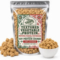 Textured Vegetable Protein TVP Unflavored Soy Meat Substitute Vegan Textured Soy Protein – Premium Soya Texturizada, Easy Plant-Based Cooking Protein, Carne De Soya Product of Mexico