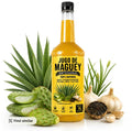 Jugó de Maguey Artesanal, Maxima Calidad de Exportacion -  100% Natural Reinforced with Sábila Nopal and Ajo Chino Strong Flavor Beverage Syrup Jugo De Maguey Y Sabilla