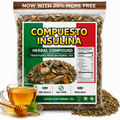 Insulina Traditional 100% Natural Dried Plant Herbal Tea – 4 oz (113g) – Gymnema Sylvestre & Costus Igneus – Wildcrafted Mexican Herb – Sugar-Free, 0 Carbs – Caffeine-Free – Loose Leaf Infusion