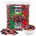 Premium Mexican Ayocote Pinto Beans (Frijol Ayocote Pinto), Whole Dried Product of Mexico