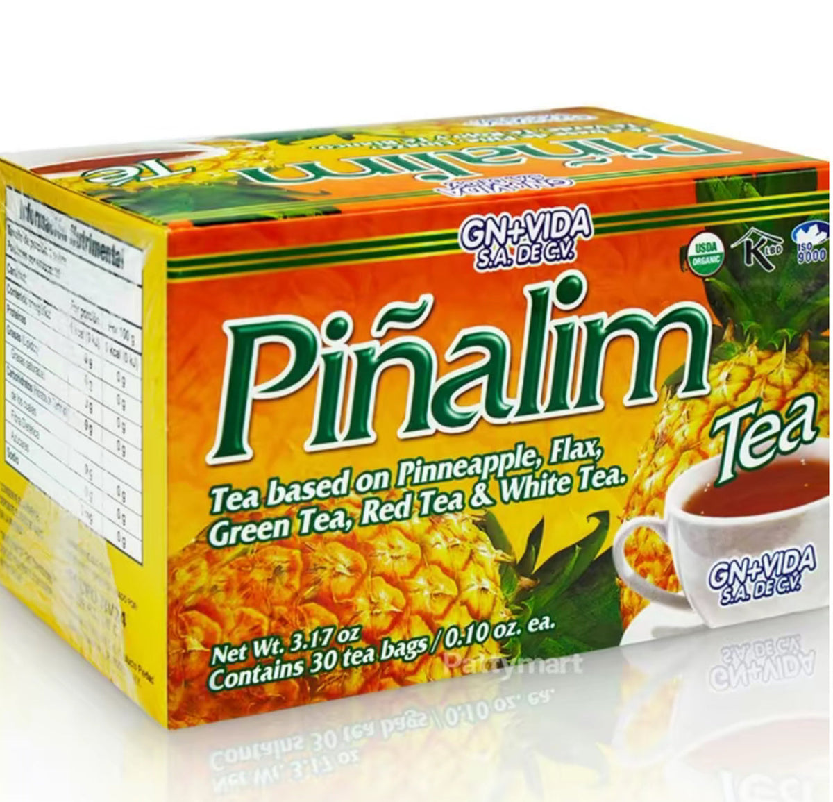 Chupa Panza + Pinalim 2 Box Combo Kit - Pineapple, Ginger Teas - Viral Mexican Teas